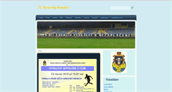 Desktop Screenshot of fcmk.cz